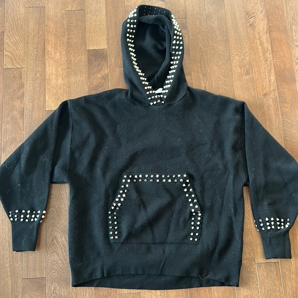 Zara rhinestone sweatshirt